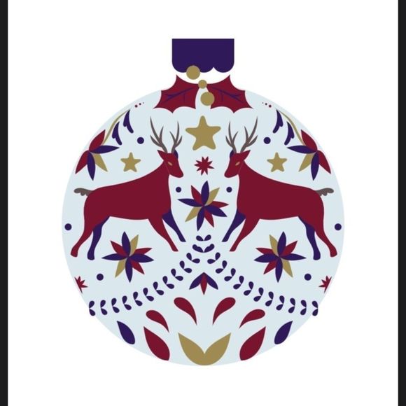 Limited edition modern minimalist Christmas illustration ornament art print set - Picture 9 of 16